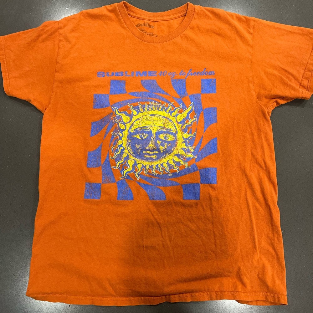 Sublime Orange Short Sleeve Graphic Tee